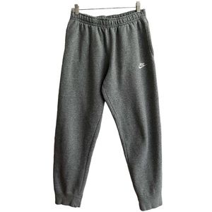 Nike Gray Cotton Joggers M EUC